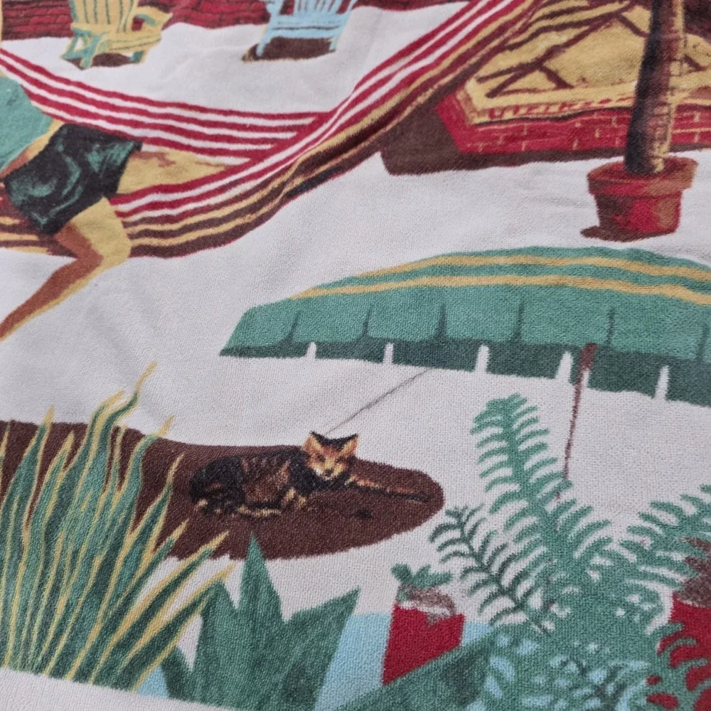 The New Yorker Magazine Beach Towel Large Vacation Summer Retro